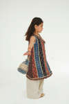 Anarkali Ajrak Dress