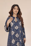 Ajrak Ralli Silk Dress
