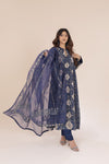 Ajrak Ralli Silk Dress