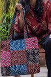 Ajrak Tote Bag
