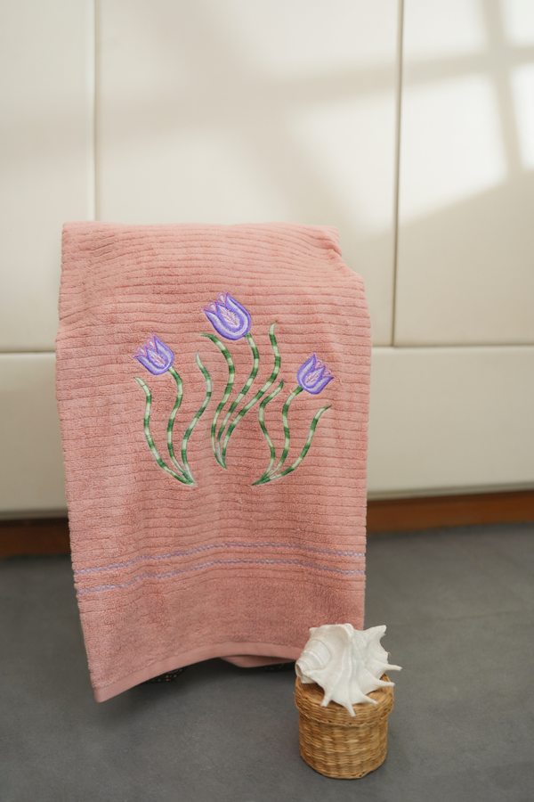 Apricot Garden Towel