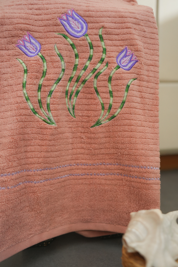 Apricot Garden Towel