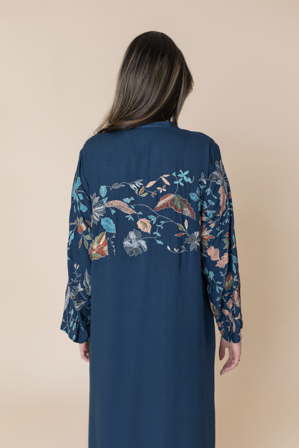 Azure Garden Kaftan