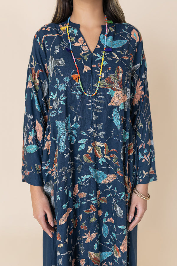 Azure Garden Kaftan