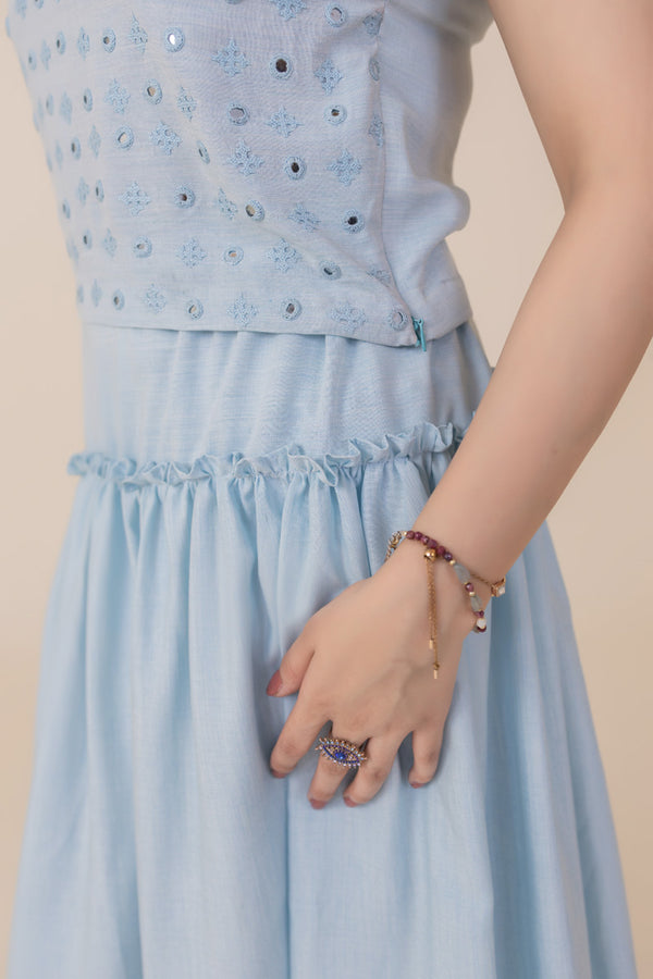 Azure Meadow Dress