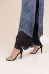 Black Crochet Lace Pants