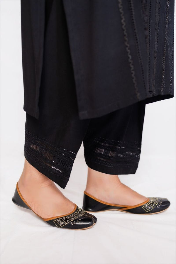 Black Tarkashi Shalwar