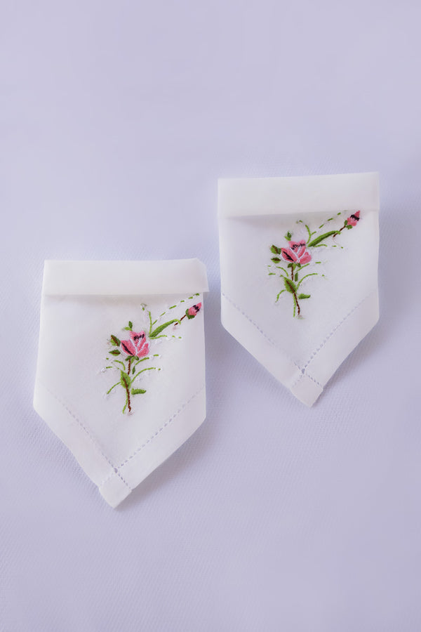 Bloom Embroidered Napkins