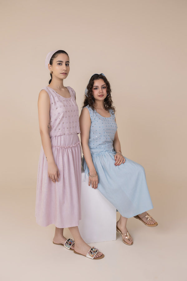 Blush Meadow Dress