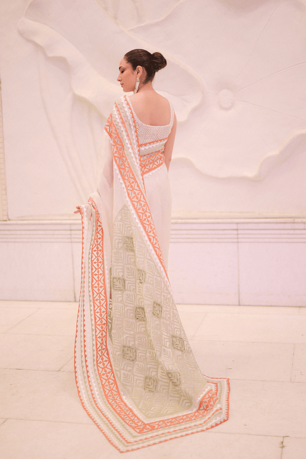 Bronze Twilight Saree