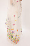 Butterflies & Blooms Organza Dupatta