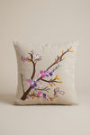 Butterfly Garden EmbroideredCushion Cover