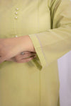 Calm Green Tarkashi Kurta