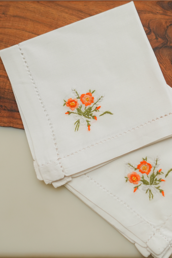 Citrus Blossom Tea Napkins