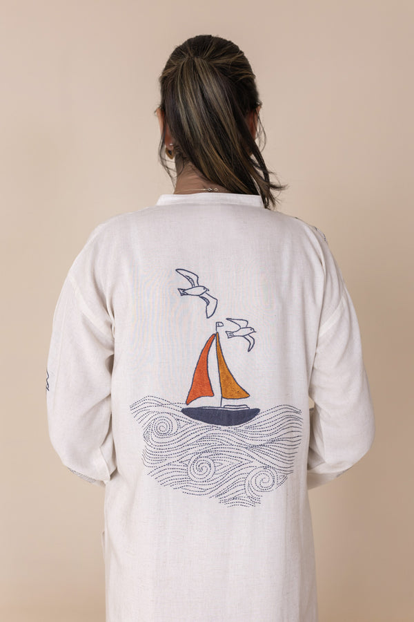 Coastal Kantha Kurta