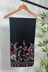 EMBROIDERD PANTS (BLACK)
