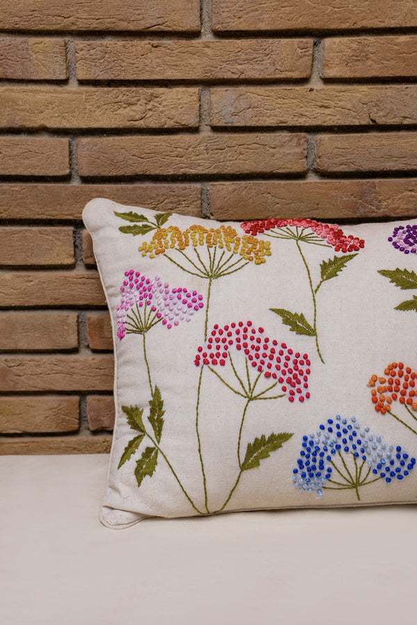 Embroidered Heritage Cushion Cover