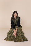 Emerald Ajrak Jacket