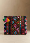 Fiesta Shisha Work Handcrafted Zipper Pouch