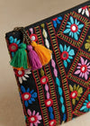 Fiesta Shisha Work Handcrafted Zipper Pouch
