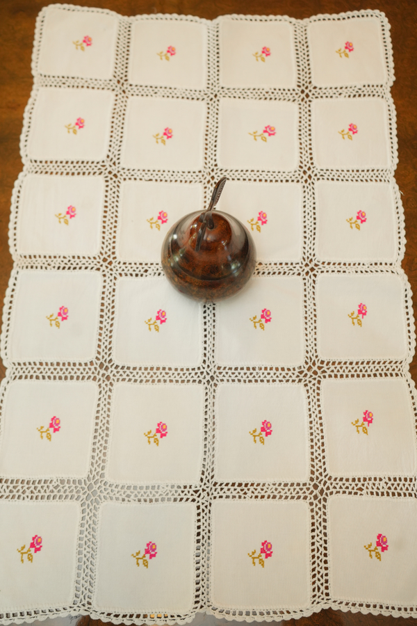 Floral Threads Runner