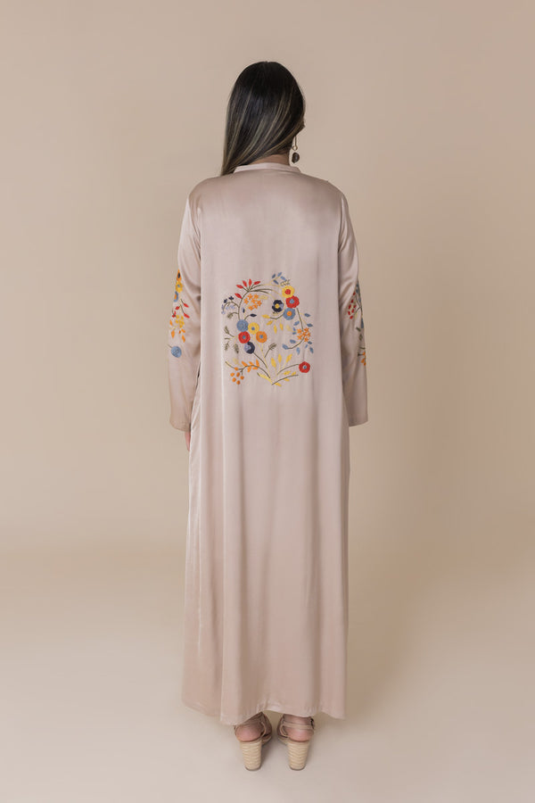 Garden Bloom Silk Kurta