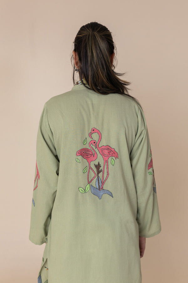 Garden Trails Kantha Kurta