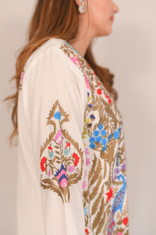 Hand Embroidered Gown