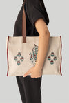 Hand Block Print Tote Bag