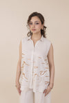 Ivory Crane Co-ord Set