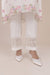 Ivory Silk Pants with Ralli Craft