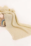 Lime Yellow Handcrafted Baby Blanket