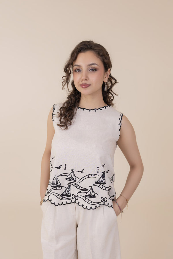 Midnight Sail Co-ord Set