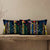 Midnight Wildflower Lumbar Cushion Cover