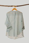 Mint Check Kurti