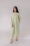 Mint Cutwork Set