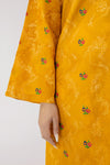 MustardEmbroidered Kurta