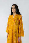 MustardEmbroidered Kurta