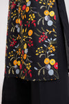 Noir Floral Kurta