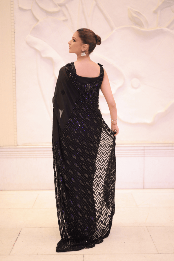 Noir Majesty Saree