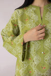 OliveEmbroidered Kurta
