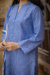 Orchid Embroidered Kurta