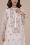 Organza Shadow Work Kurta