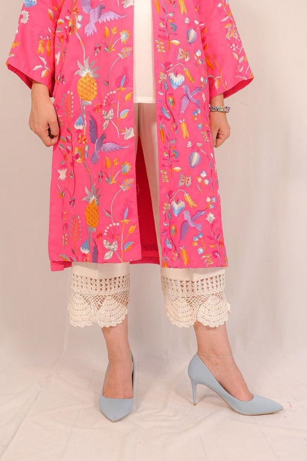 Pink Bird Gown