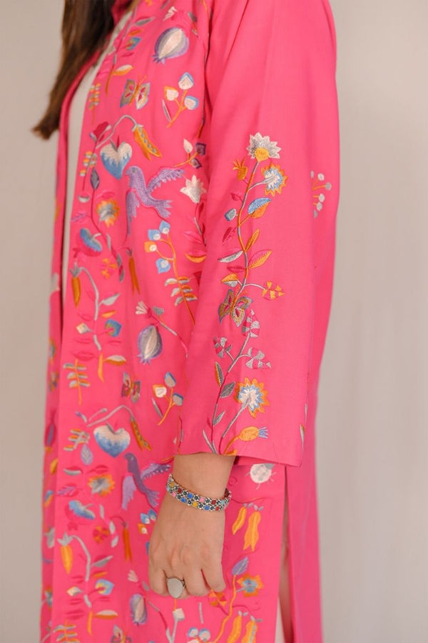 Pink Bird Gown