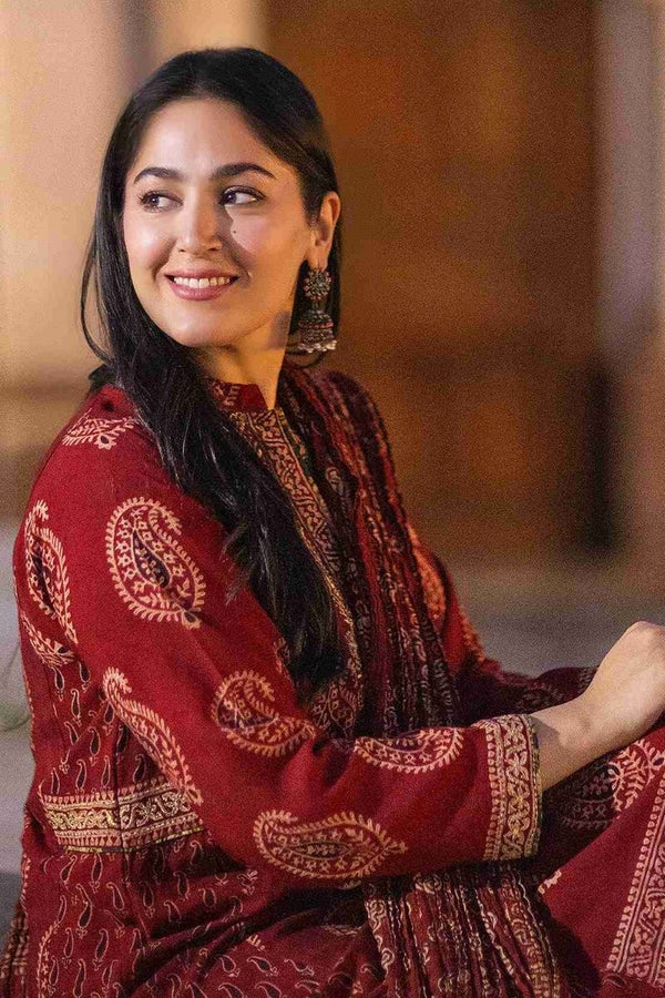 Paisley Ajrak Kurta
