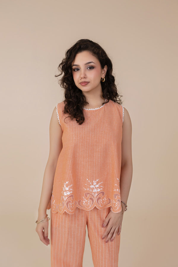 Peach Muse Co-ord Set