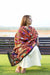 Prismatic - Jisti phulkari shawl