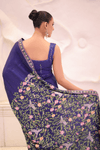 Royal Plum Elegance Saree