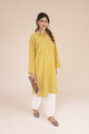 Sunflower Tarkashi Hand Embroidered Kurta